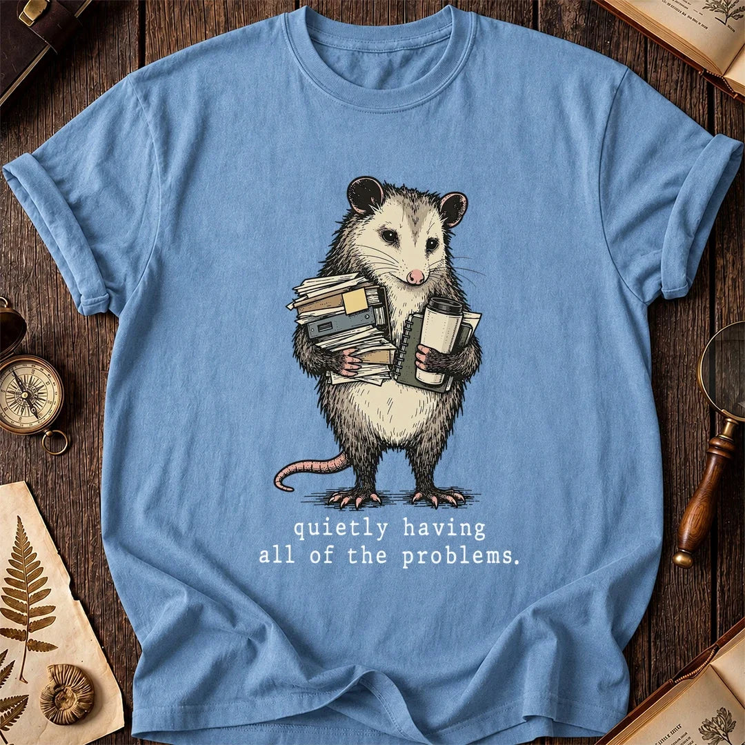 All Problems Possum T-Shirt product image 4