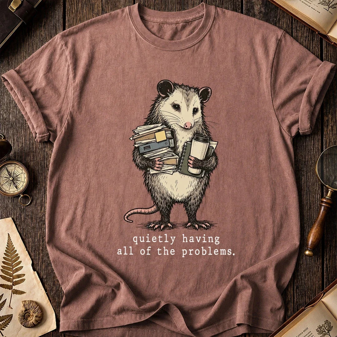 All Problems Possum T-Shirt product image 8