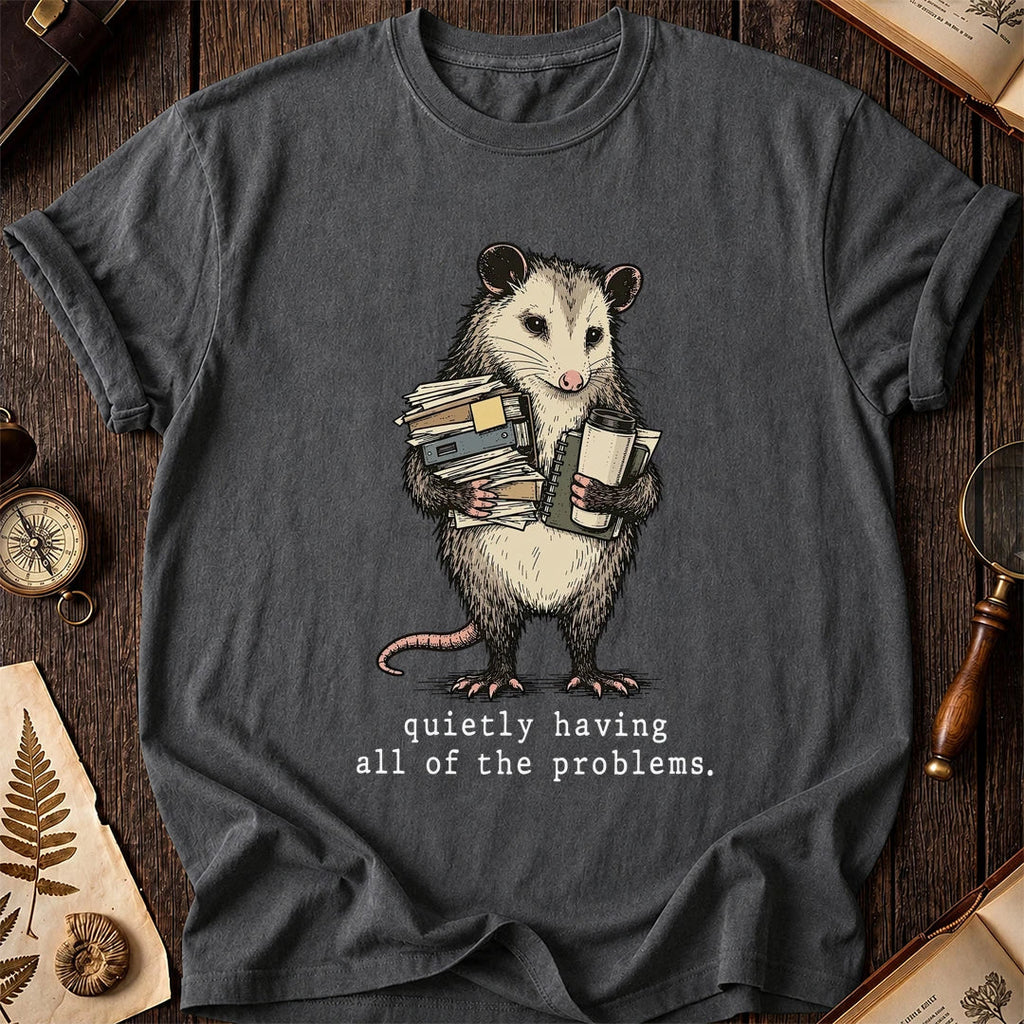 All Problems Possum T-Shirt product image 6