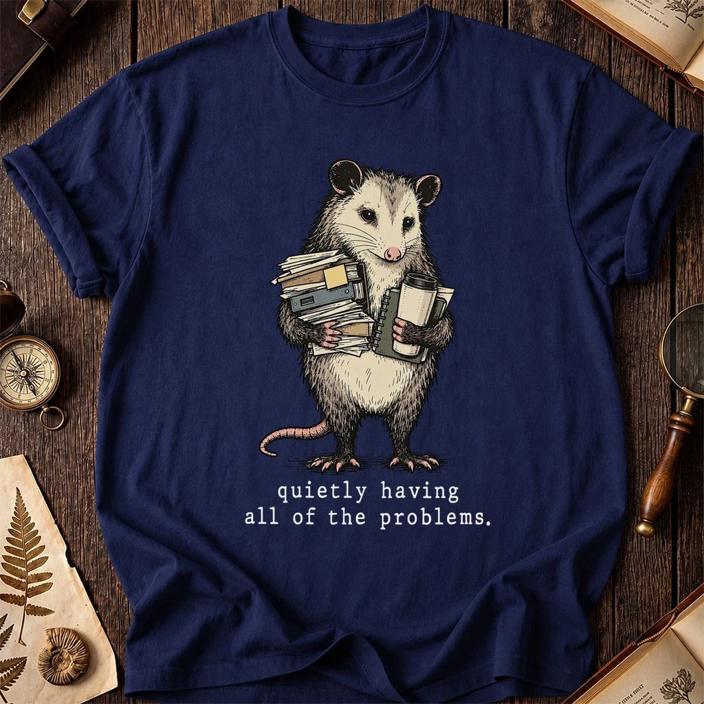 All Problems Possum T-Shirt product image 7