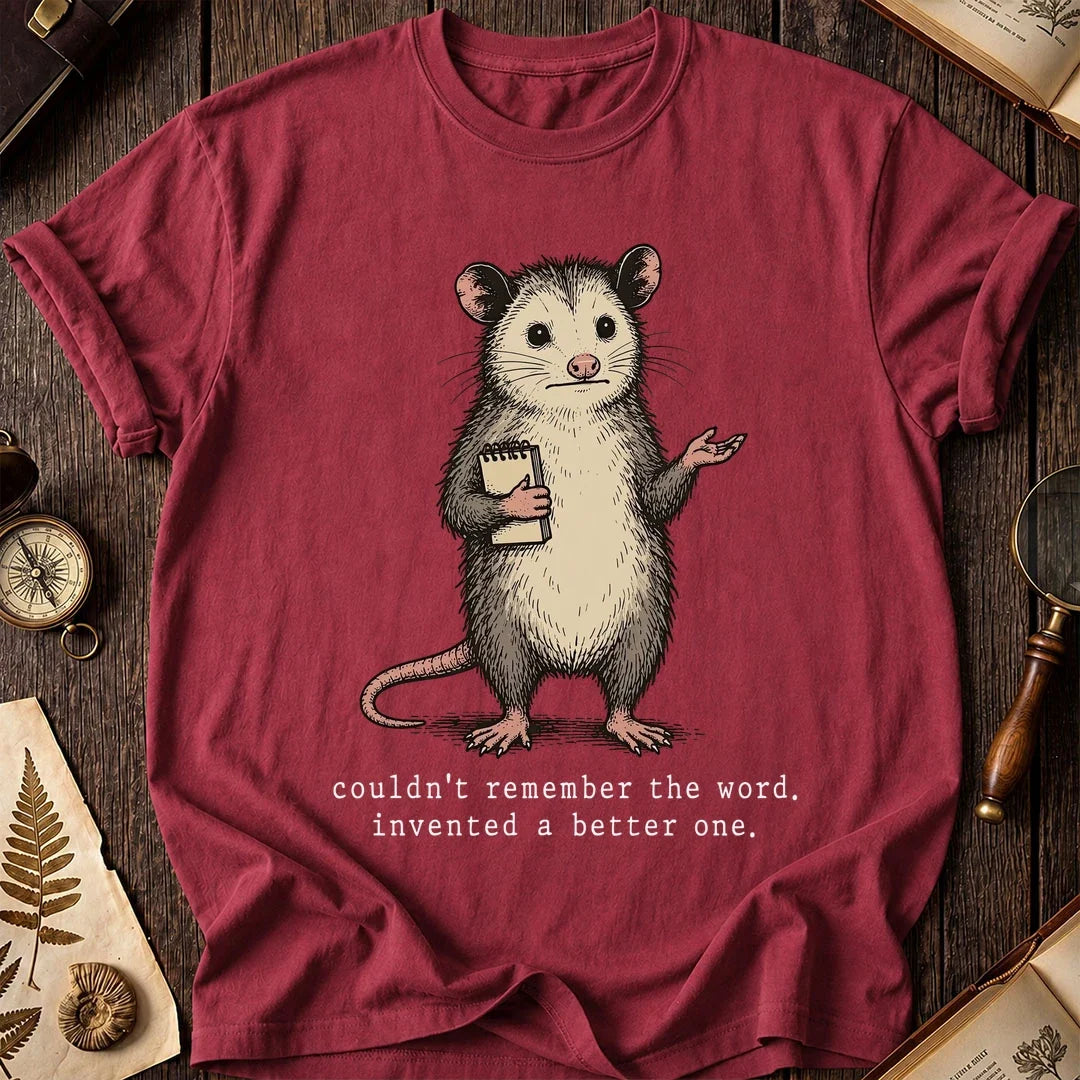 Better Word Possum T-Shirt product image 5