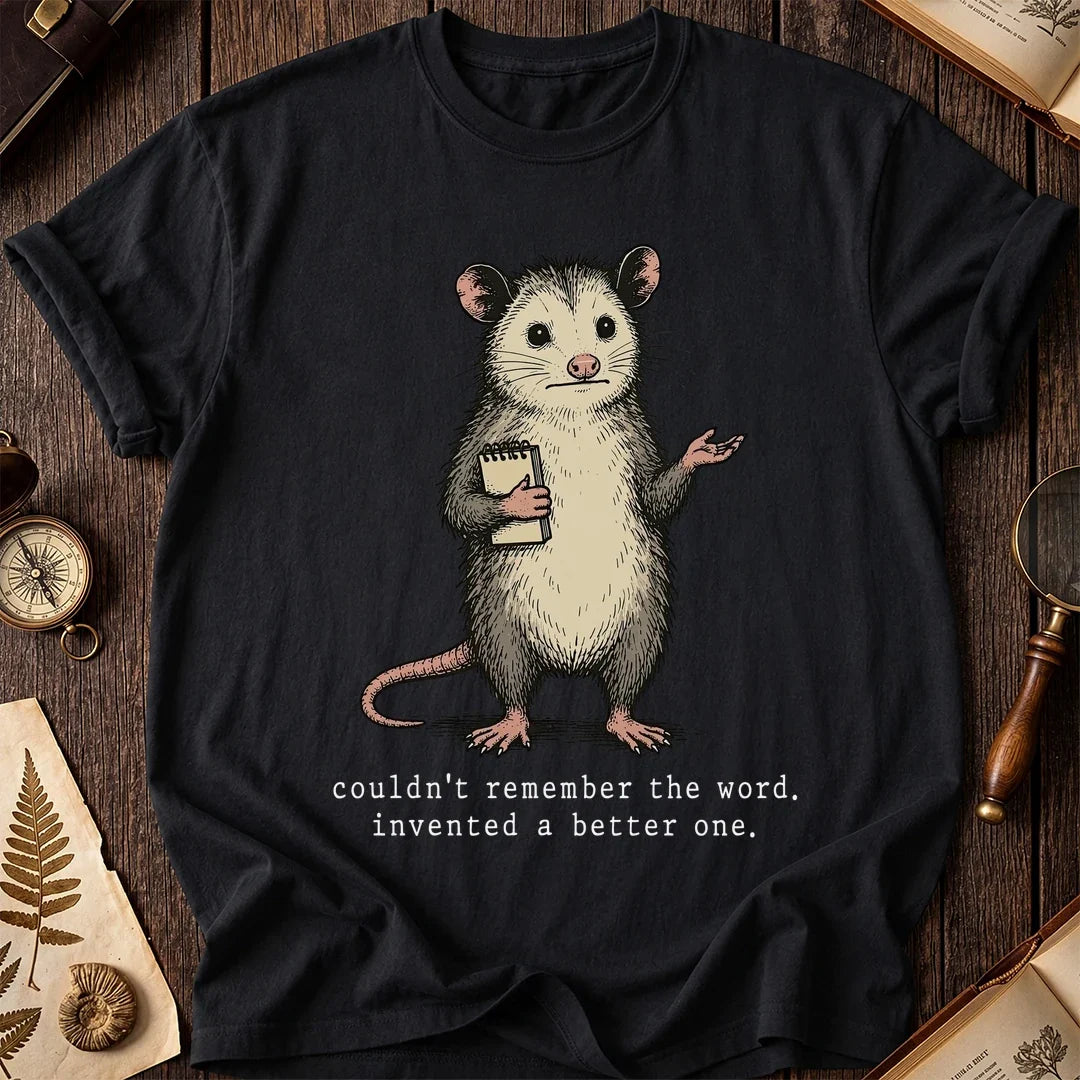 Better Word Possum T-Shirt product image 2