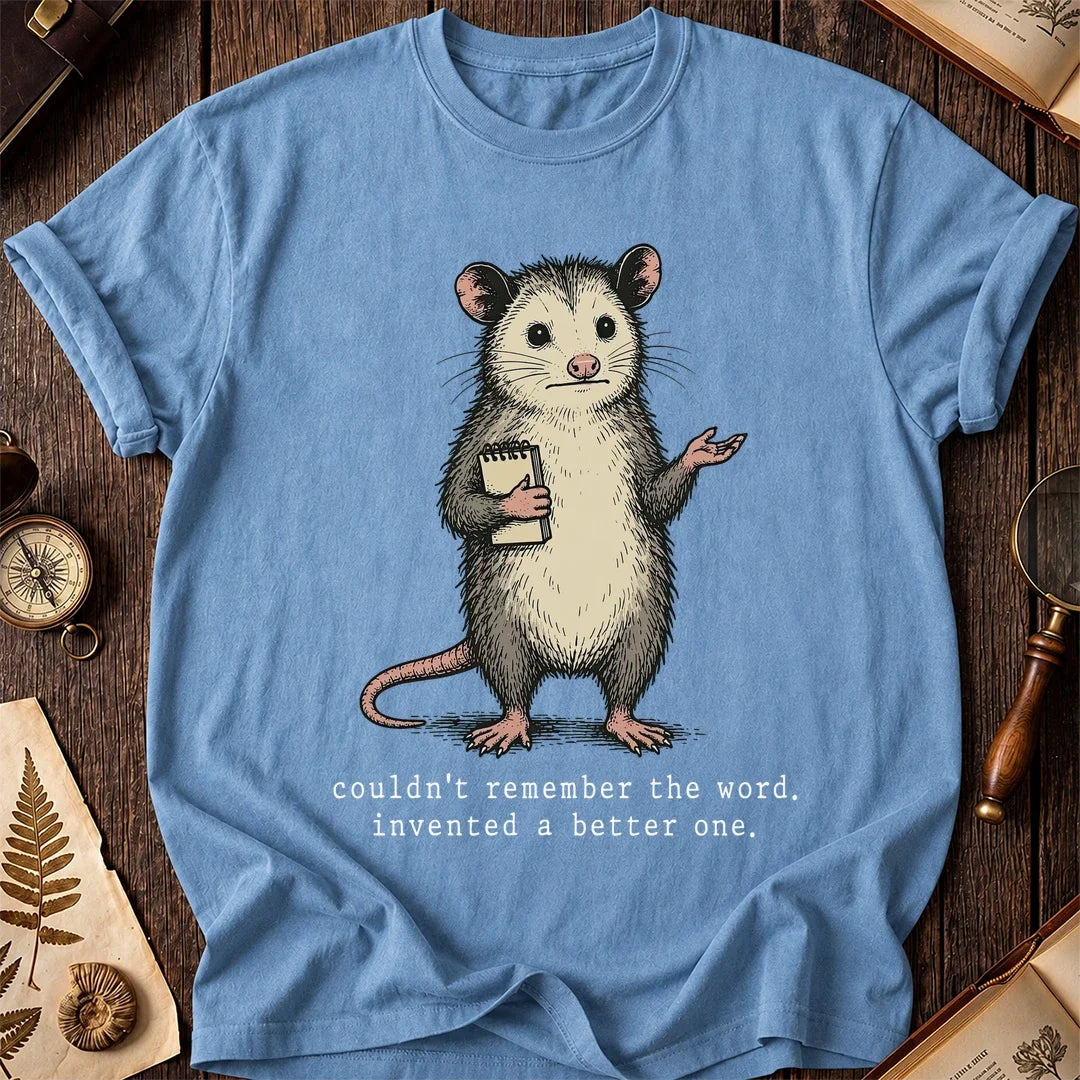 Better Word Possum T-Shirt product image 4
