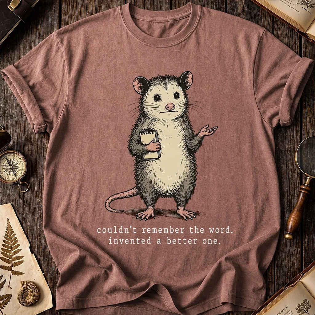 Better Word Possum T-Shirt product image 8