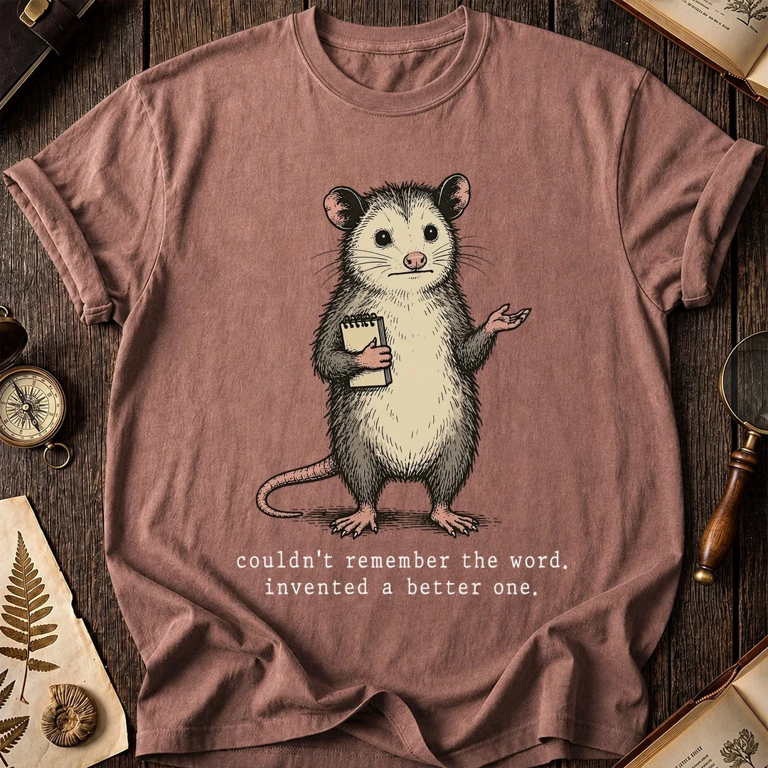 Better Word Possum T-Shirt product image 8