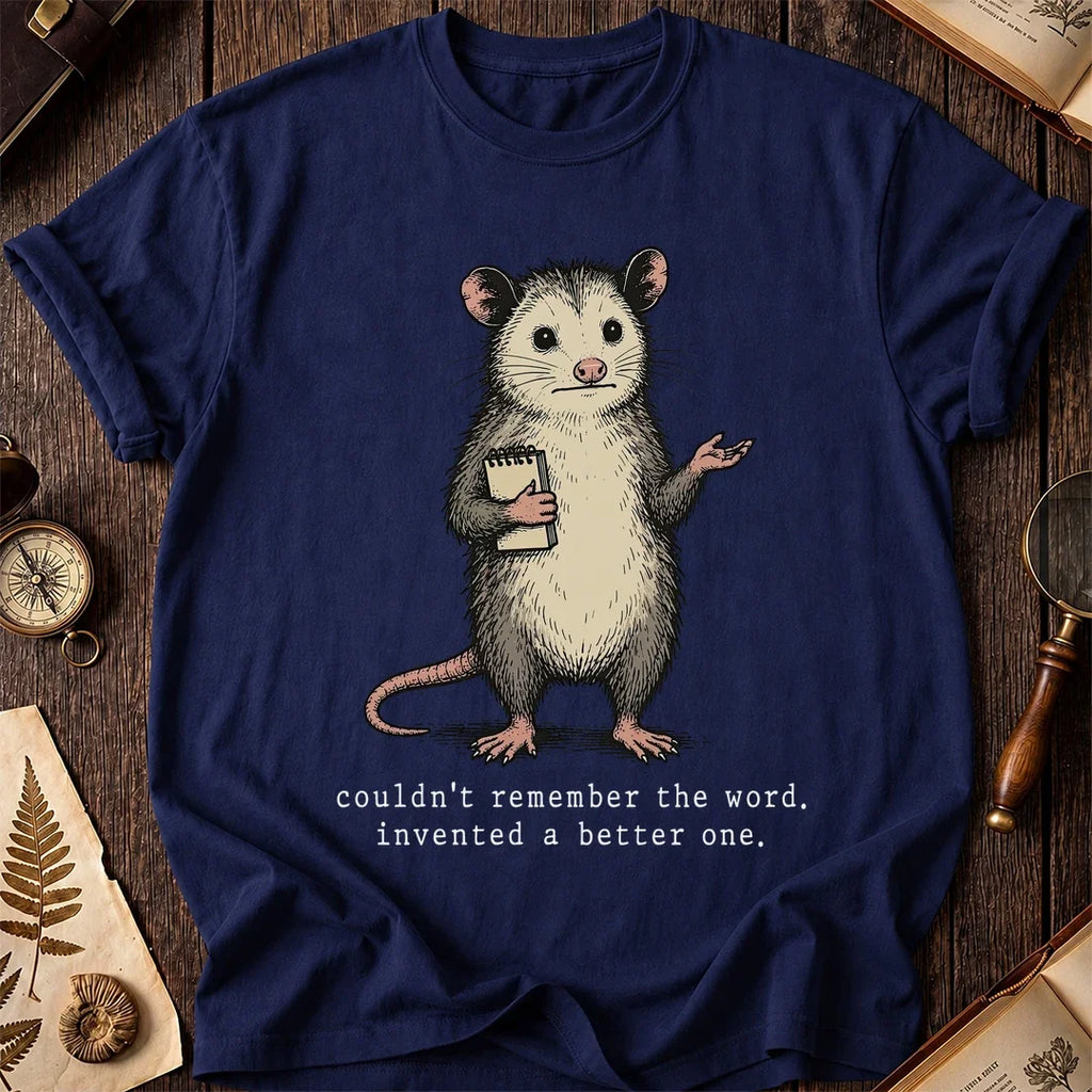Better Word Possum T-Shirt product image 7