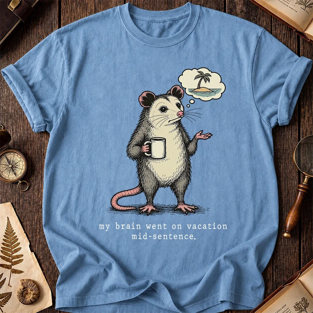 Brain Break Possum T-Shirt product image 4