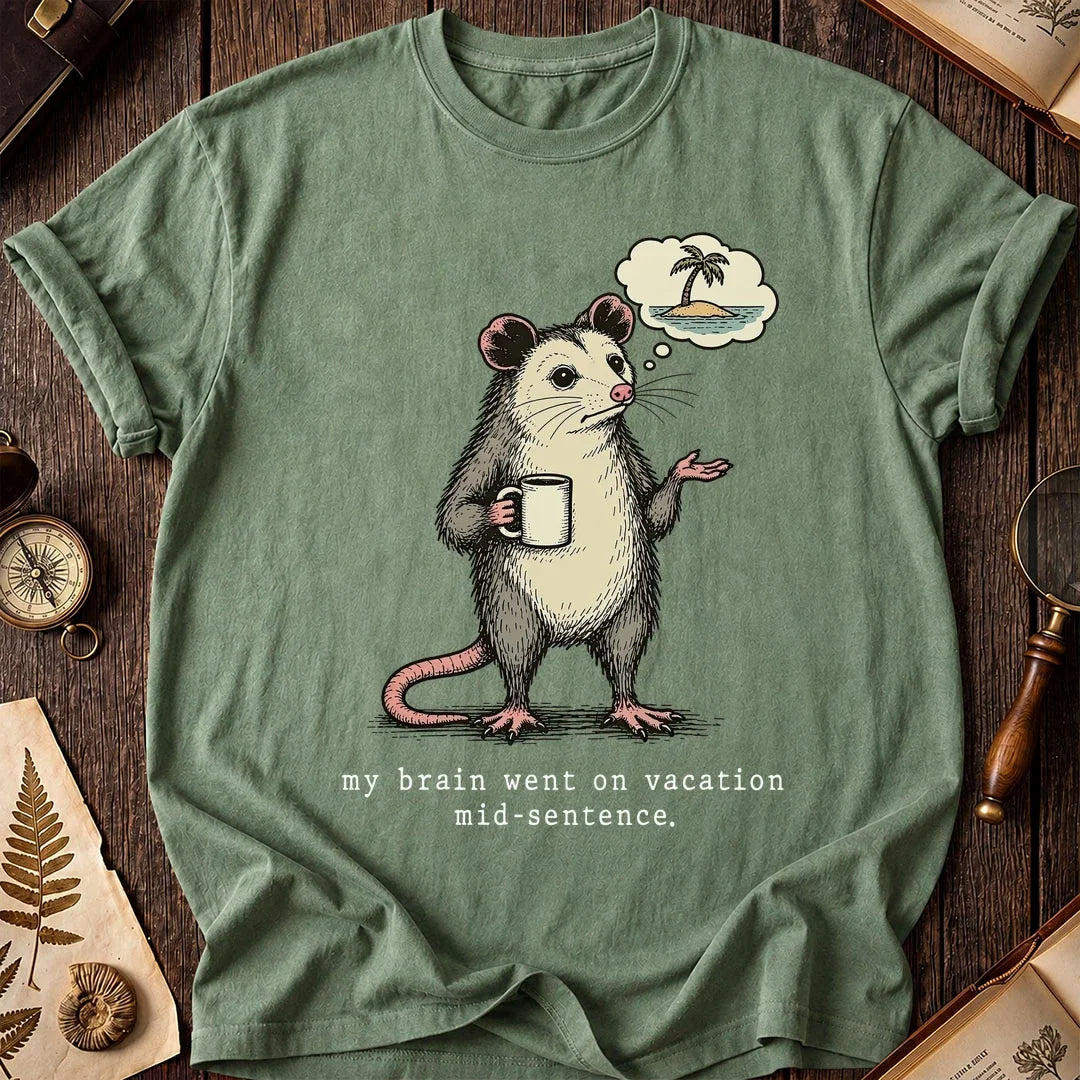 Brain Break Possum T-Shirt product image 1