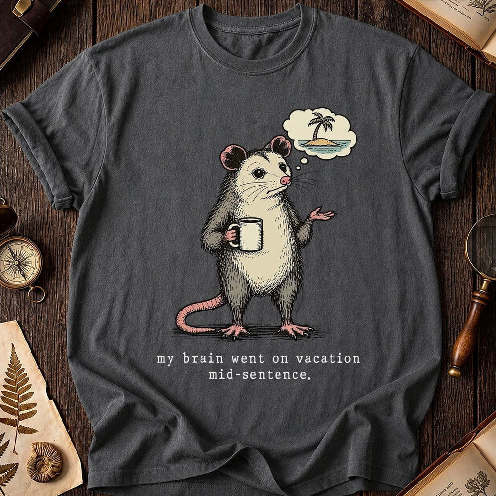 Brain Break Possum T-Shirt product image 6