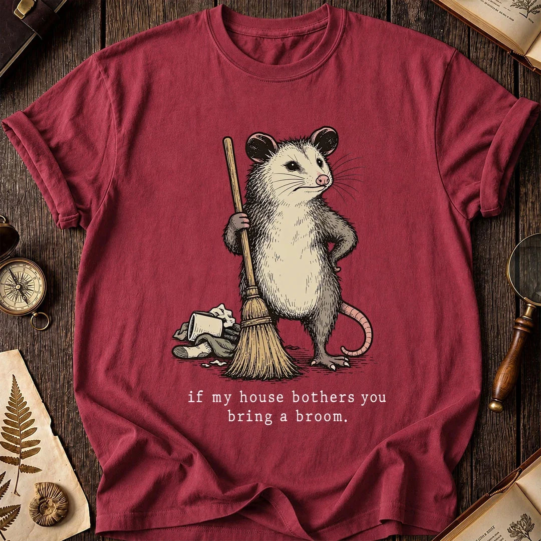 Bring Broom Possum T-Shirt product image 5