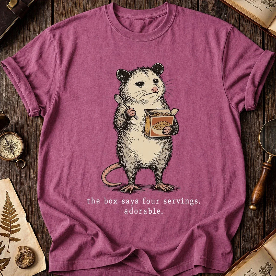 Cereal Math Possum T-Shirt product image 3