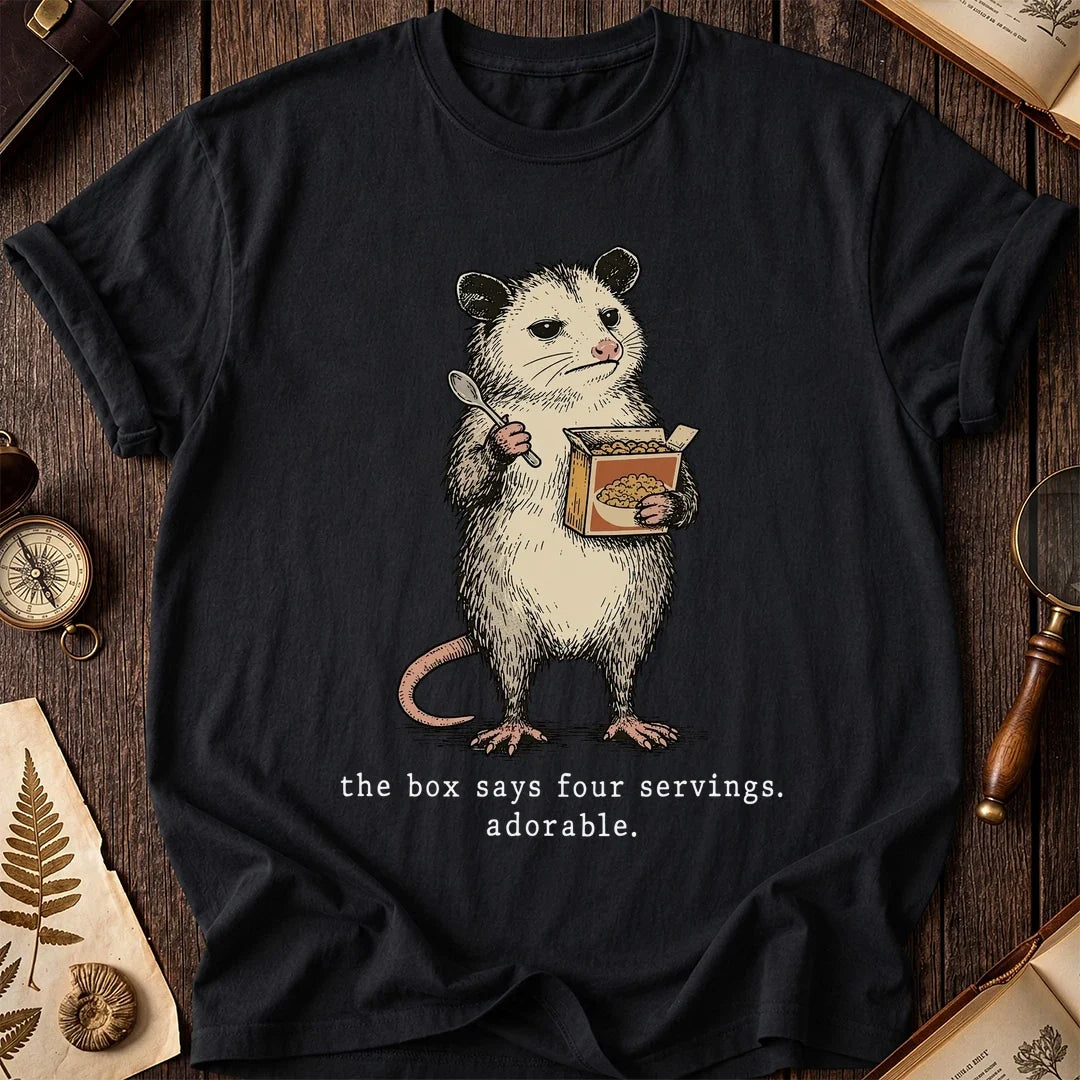 Cereal Math Possum T-Shirt product image 2