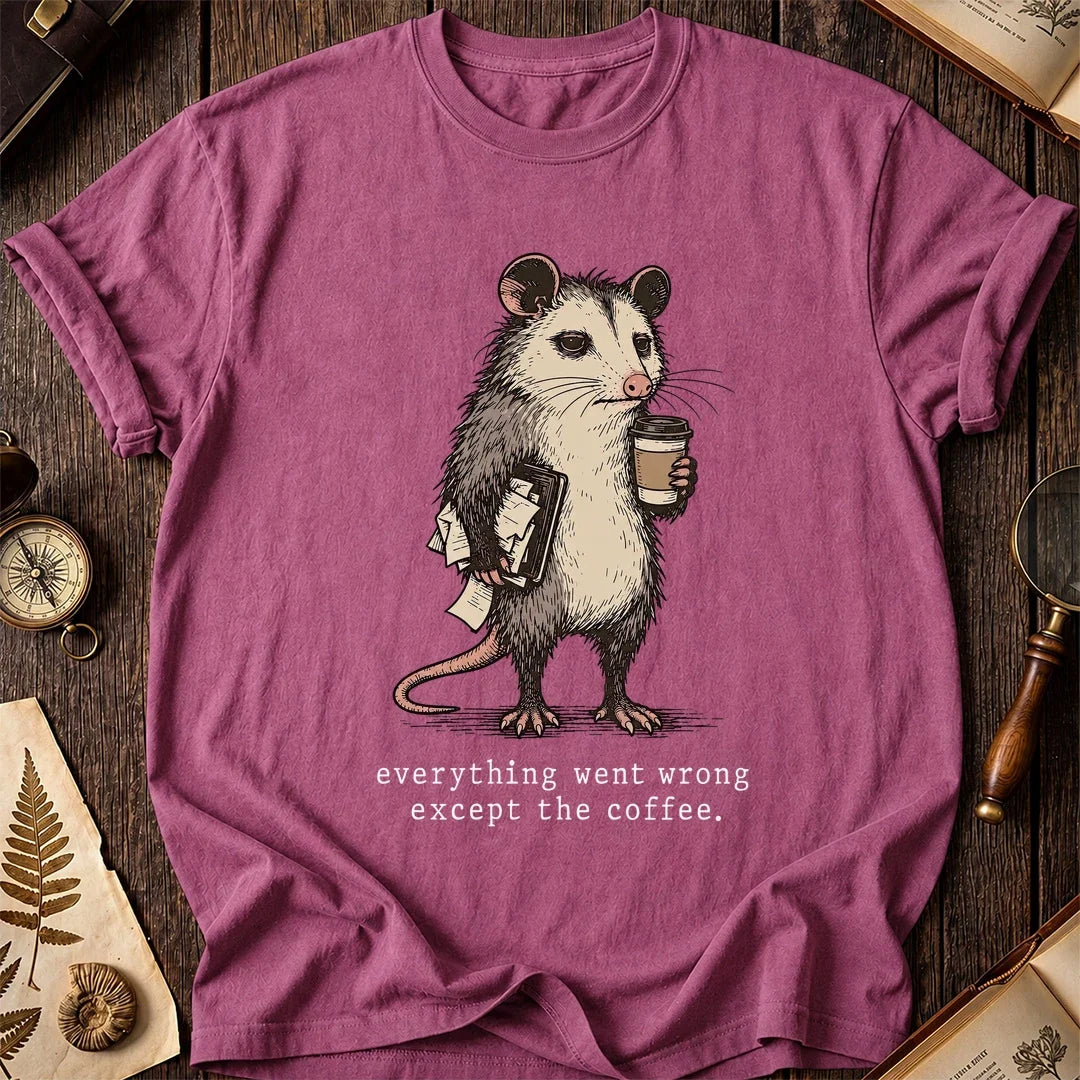 Coffee Saved Possum T-Shirt product image 3