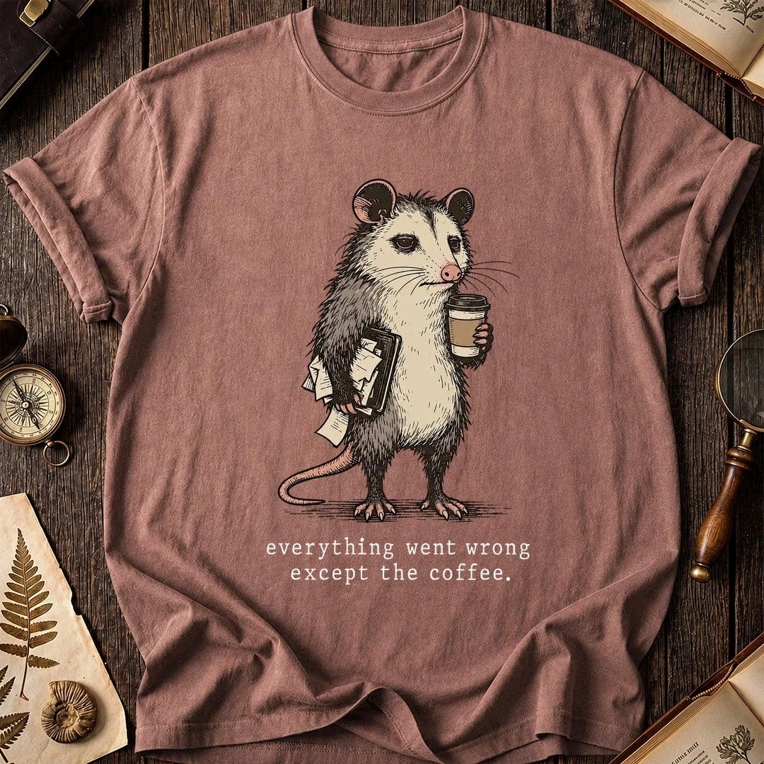 Coffee Saved Possum T-Shirt product image 8