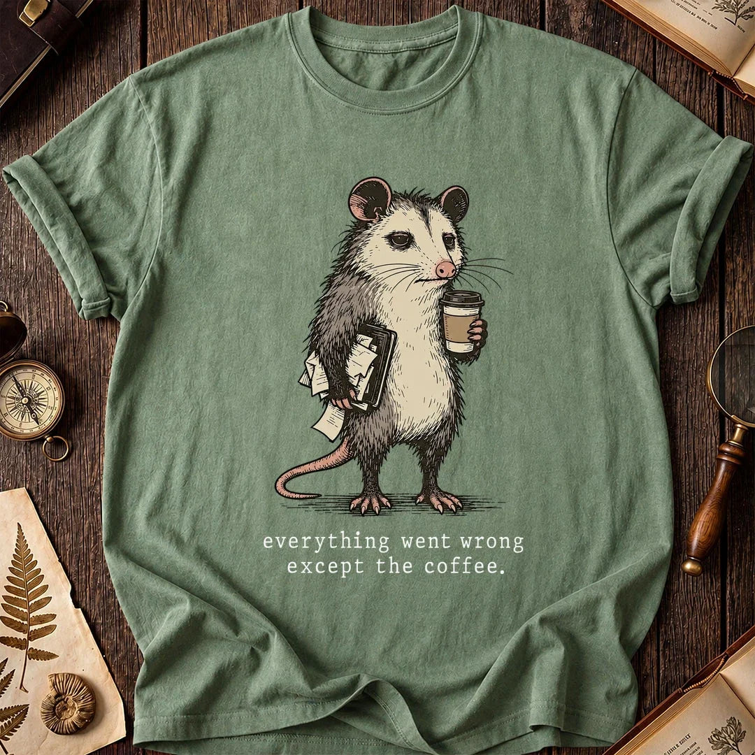 Coffee Saved Possum T-Shirt product image 1