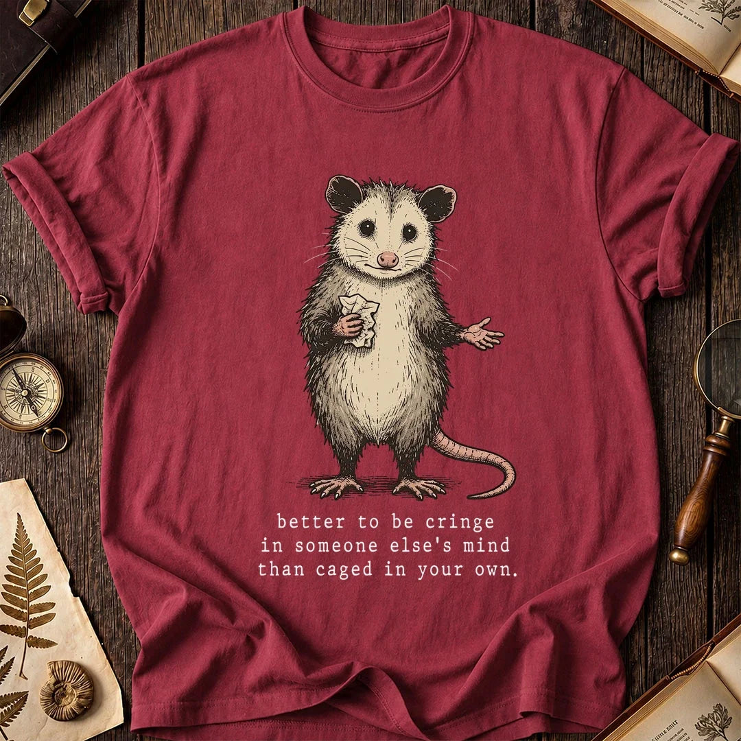 Cringe Mind Possum T-Shirt product image 5