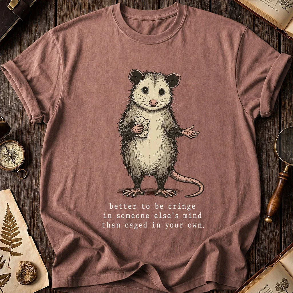 Cringe Mind Possum T-Shirt product image 8