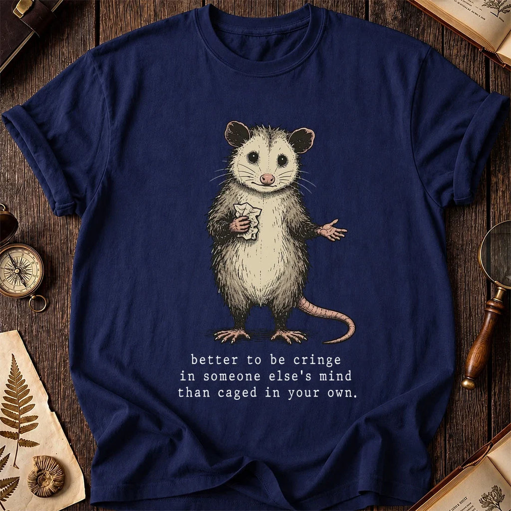 Cringe Mind Possum T-Shirt product image 7
