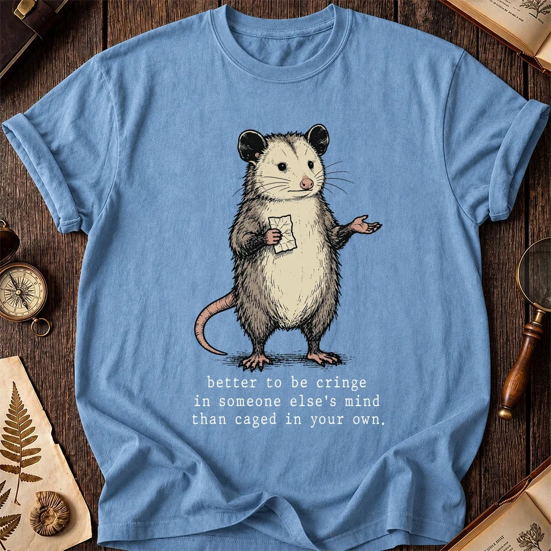 Cringe More Possum T-Shirt product image 4