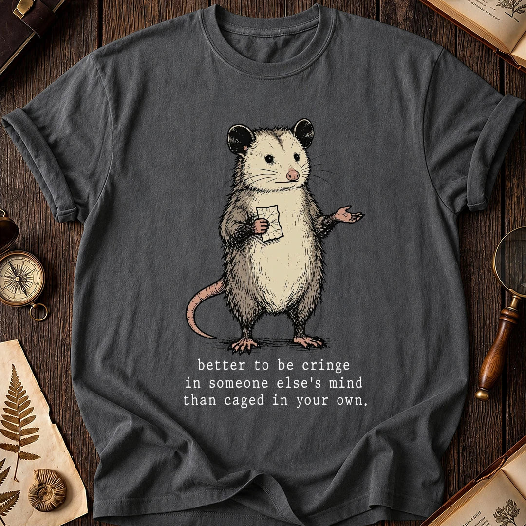 Cringe More Possum T-Shirt product image 6