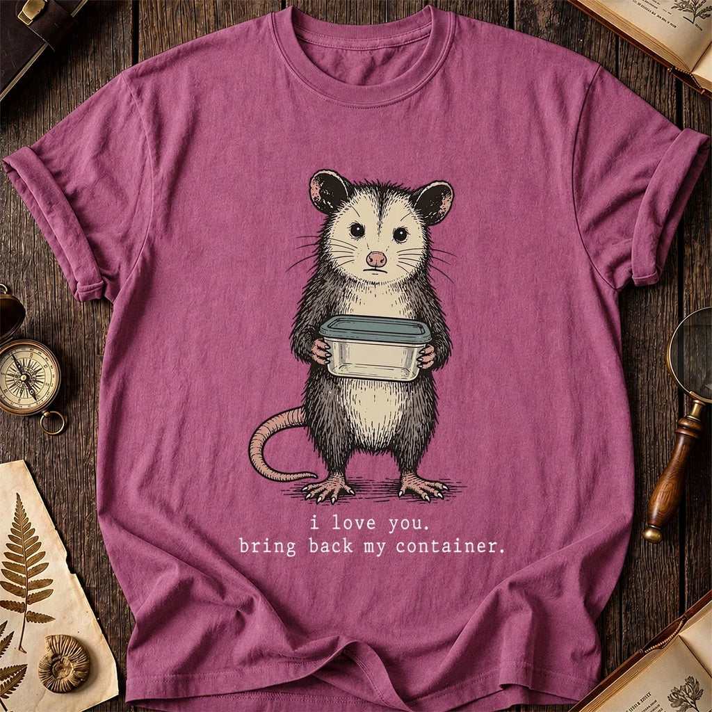 Dish Return Possum T-Shirt product image 3