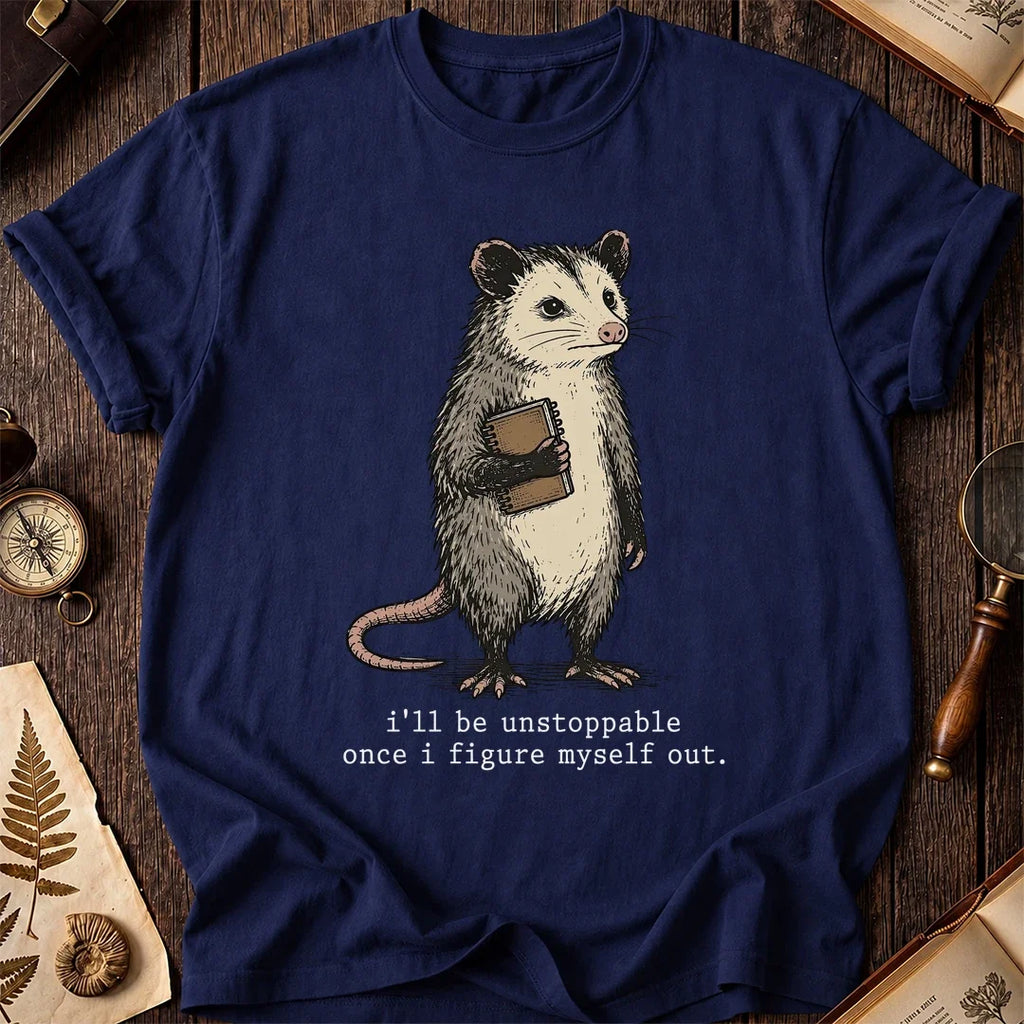 Figure Out Possum T-Shirt product image 7