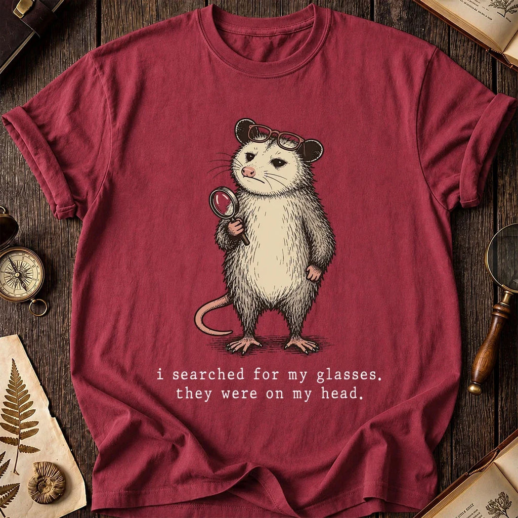 Glasses Seek Possum T-Shirt product image 5