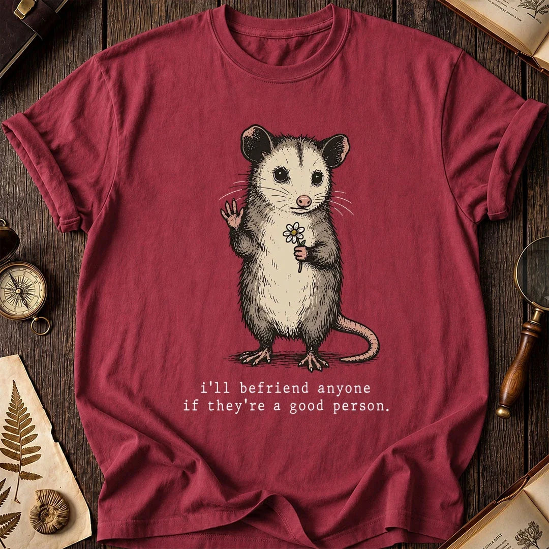 Good Person Possum T-Shirt product image 5