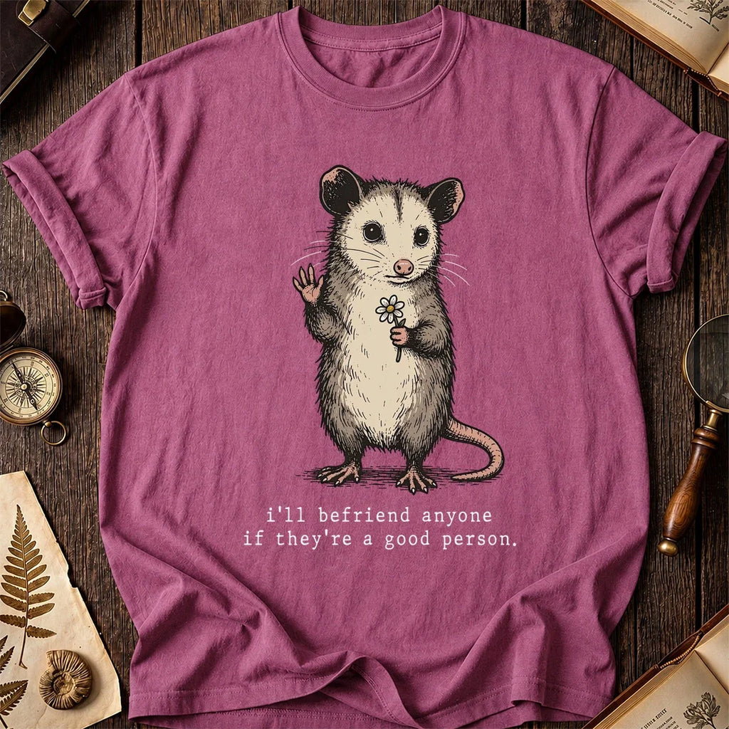 Good Person Possum T-Shirt product image 3