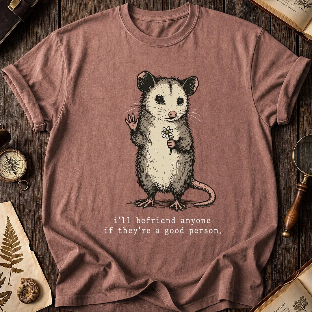Good Person Possum T-Shirt product image 8