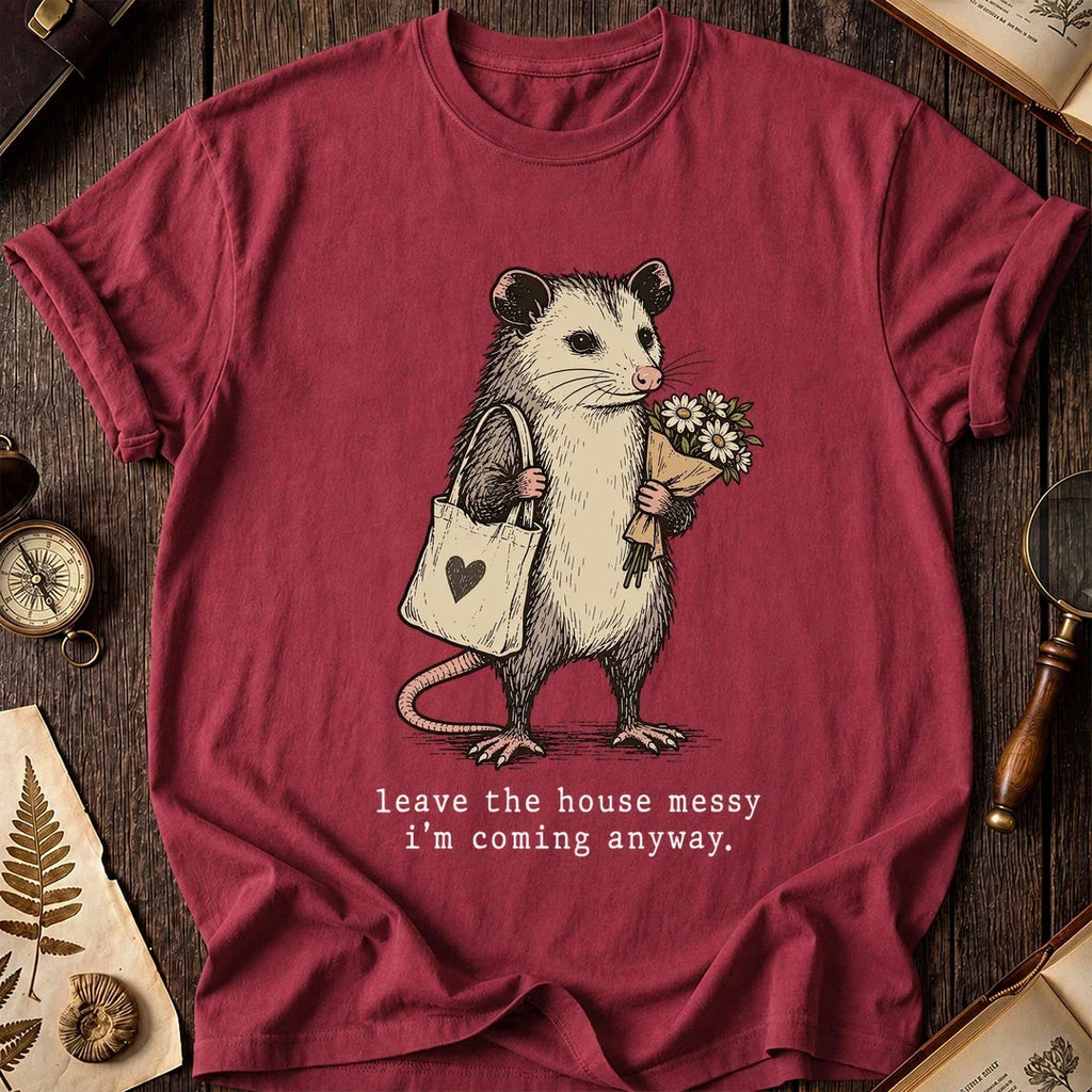 House Mess Possum T-Shirt product image 5