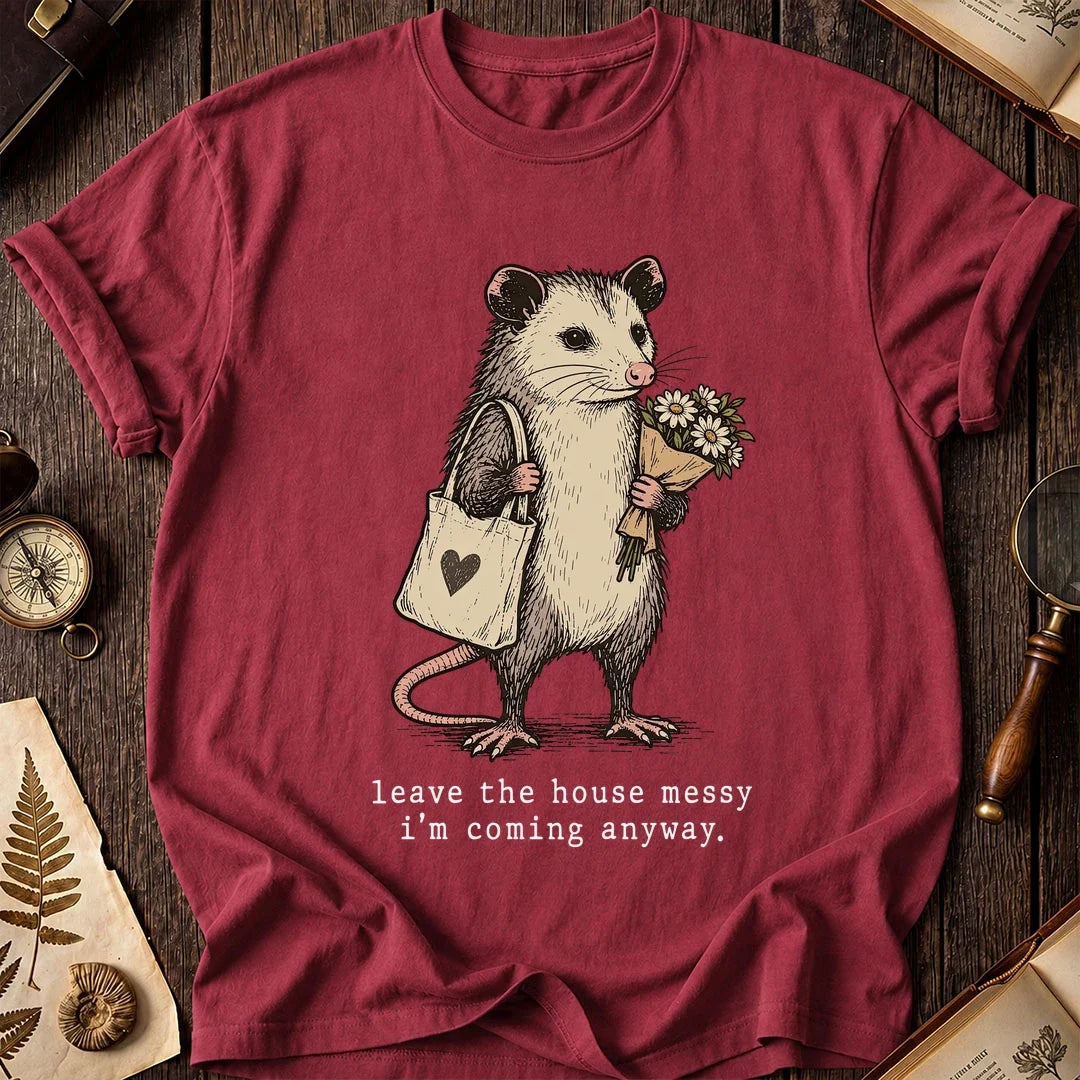 House Mess Possum T-Shirt product image 5