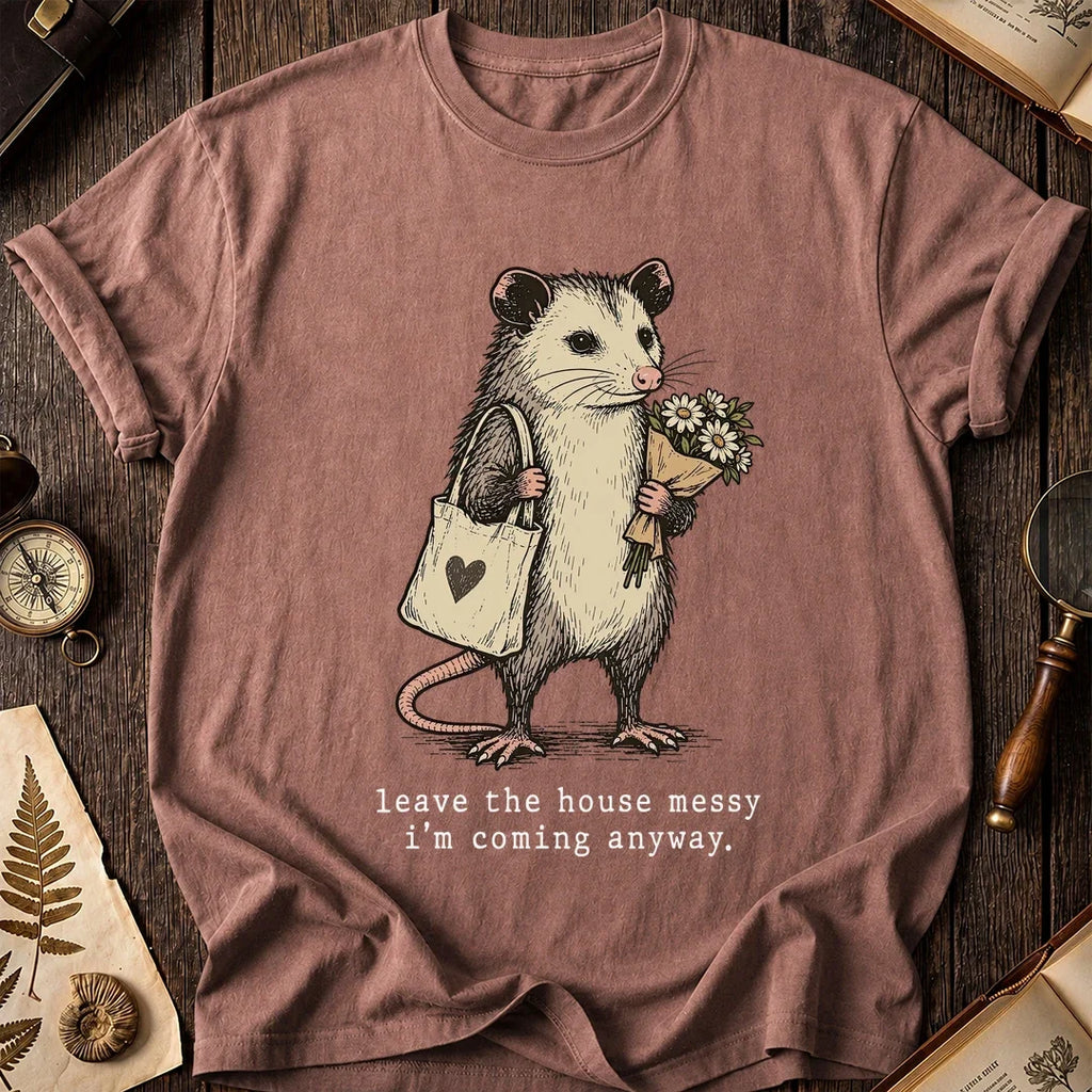 House Mess Possum T-Shirt product image 8