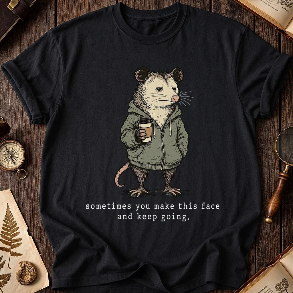 Keep Going Possum T-Shirt product image 2