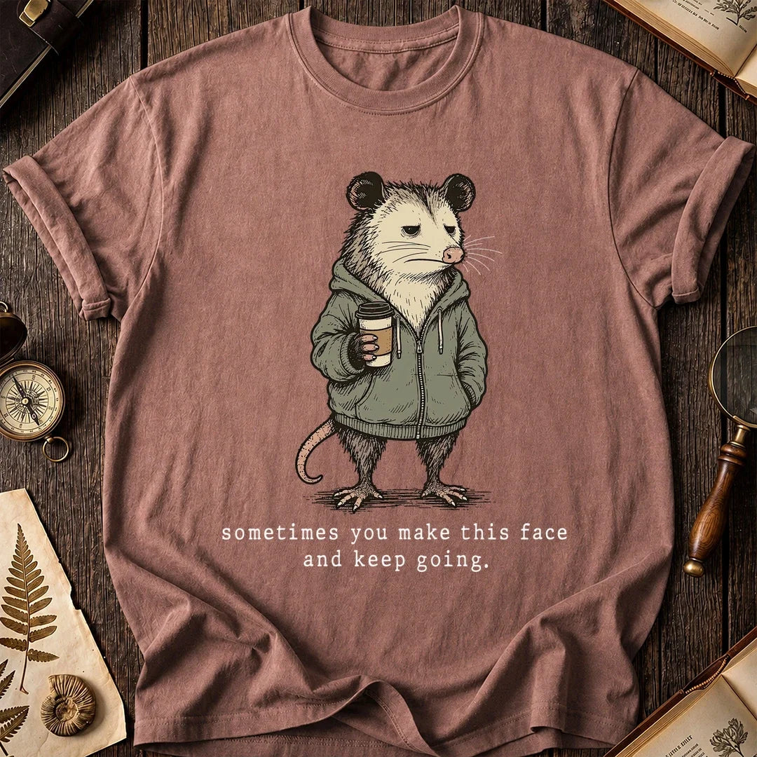 Keep Going Possum T-Shirt product image 8