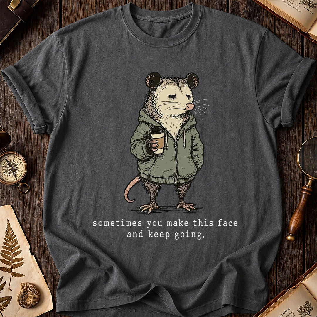 Keep Going Possum T-Shirt product image 6