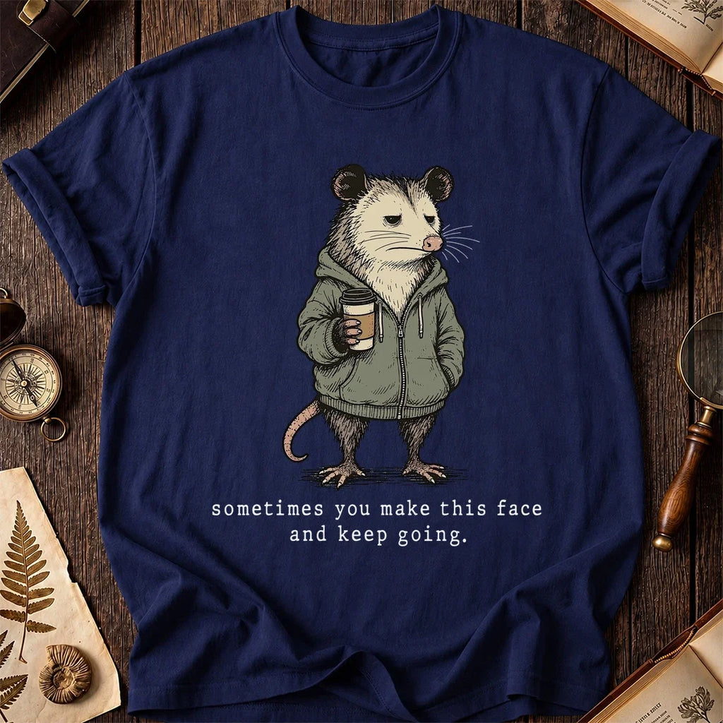 Keep Going Possum T-Shirt product image 7