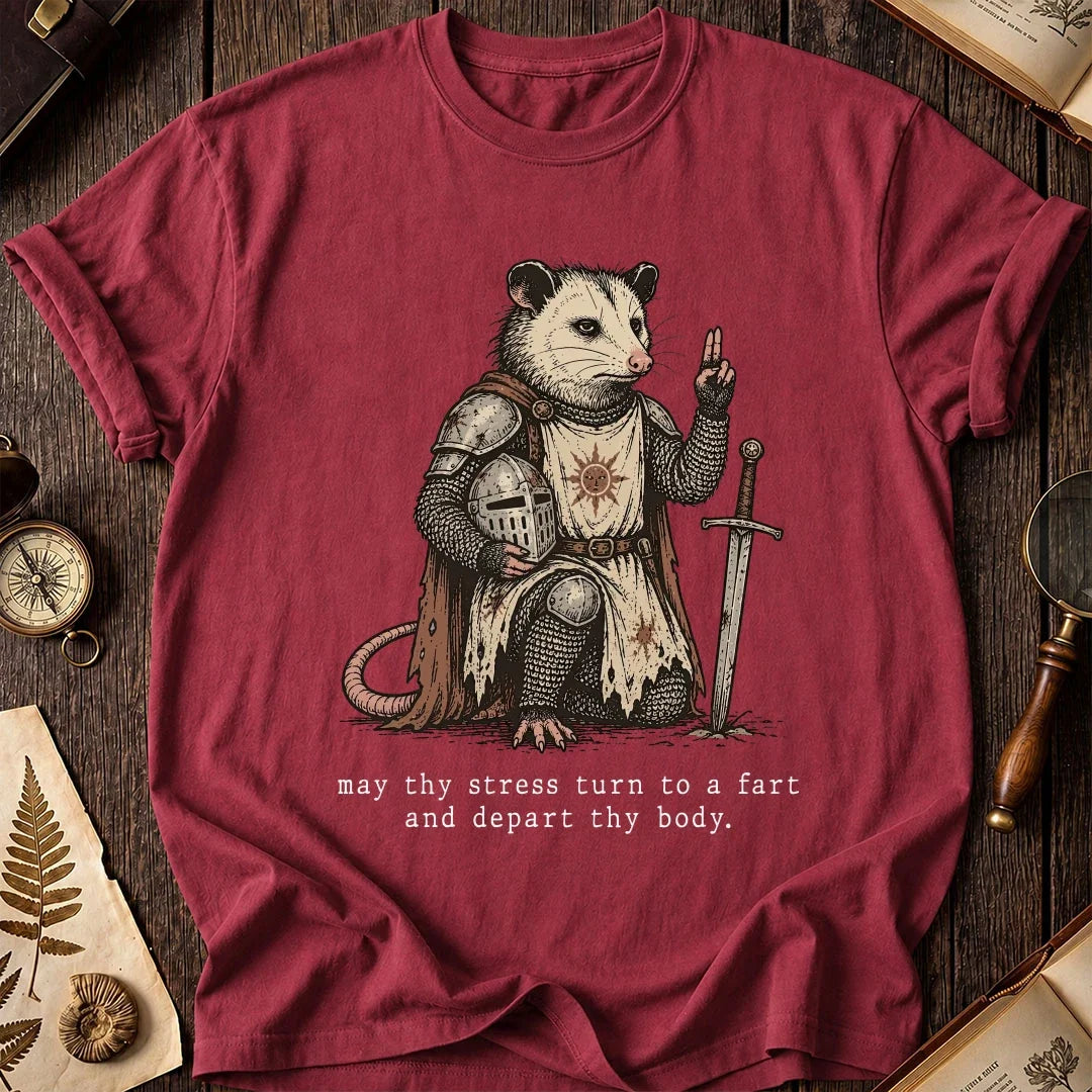 Knight Mood Possum T-Shirt product image 5