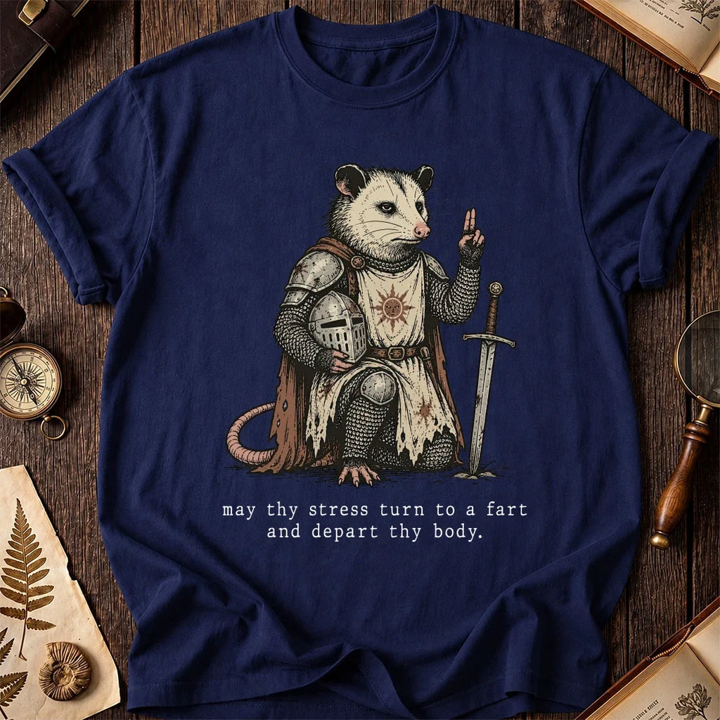 Knight Mood Possum T-Shirt product image 7