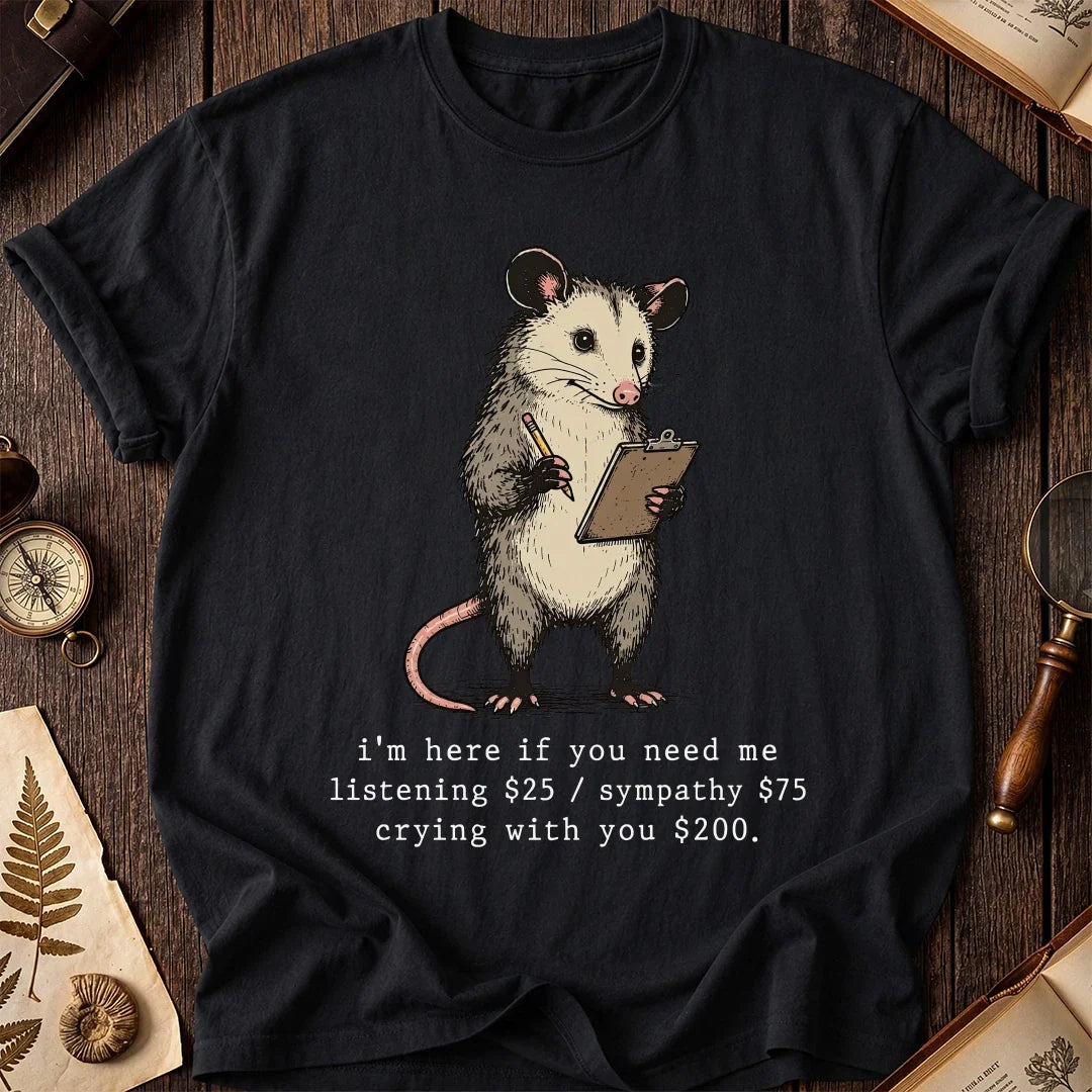 Listening Possum T-Shirt product image 2