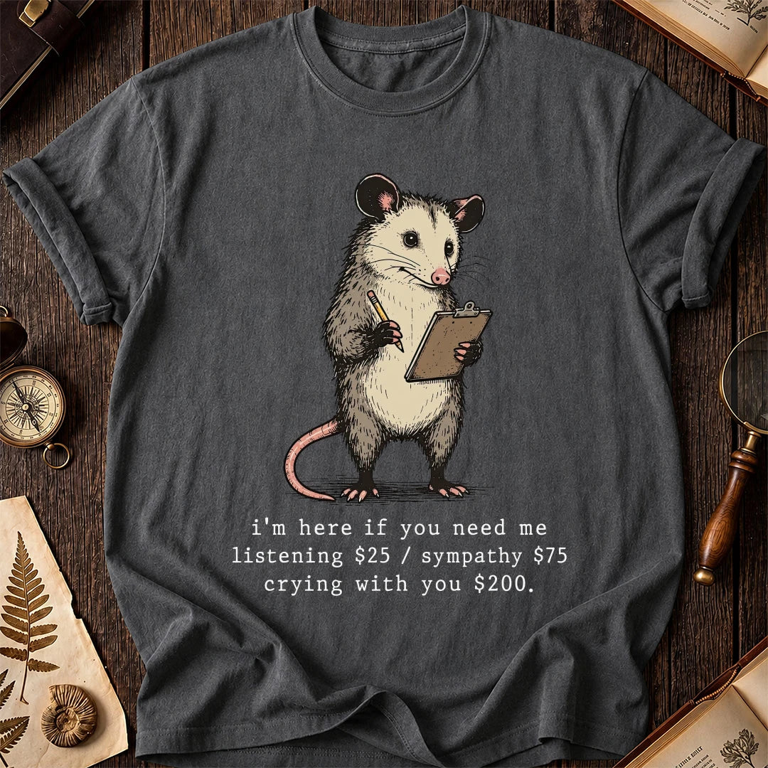 Listening Possum T-Shirt product image 6