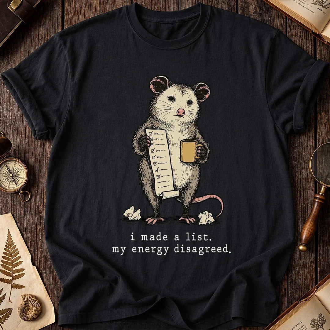 Low Energy Possum T-Shirt product image 2
