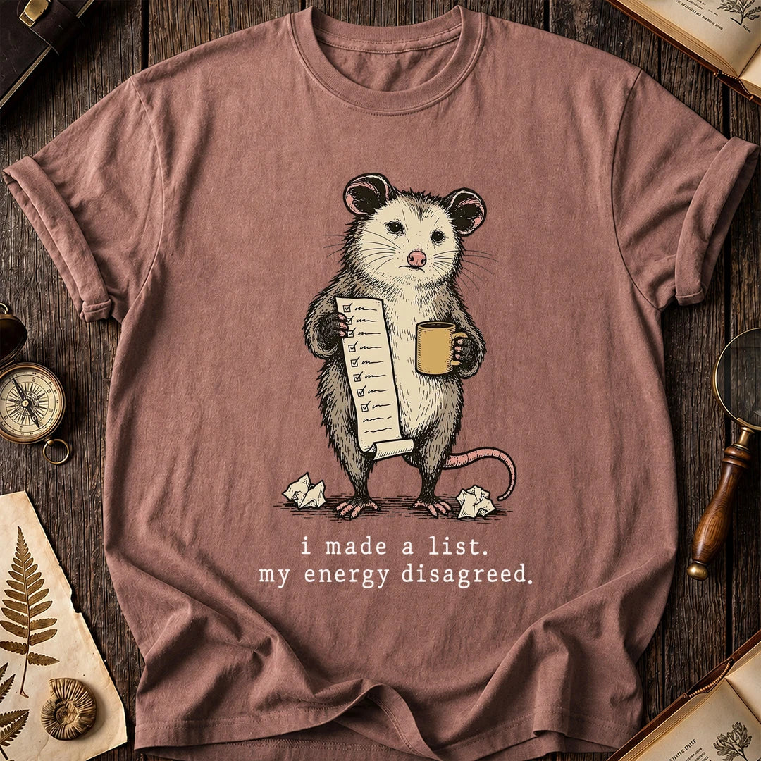 Low Energy Possum T-Shirt product image 8