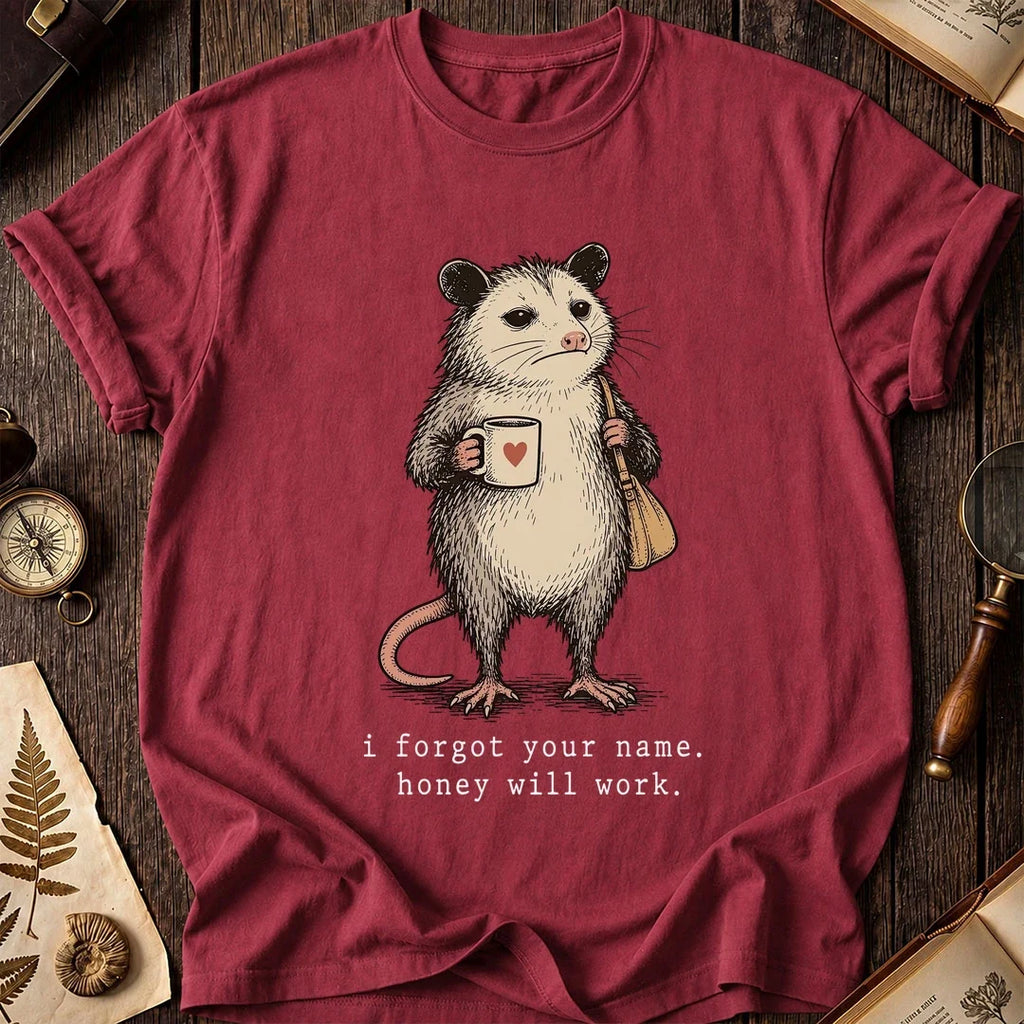 Name Blank Possum T-Shirt product image 5