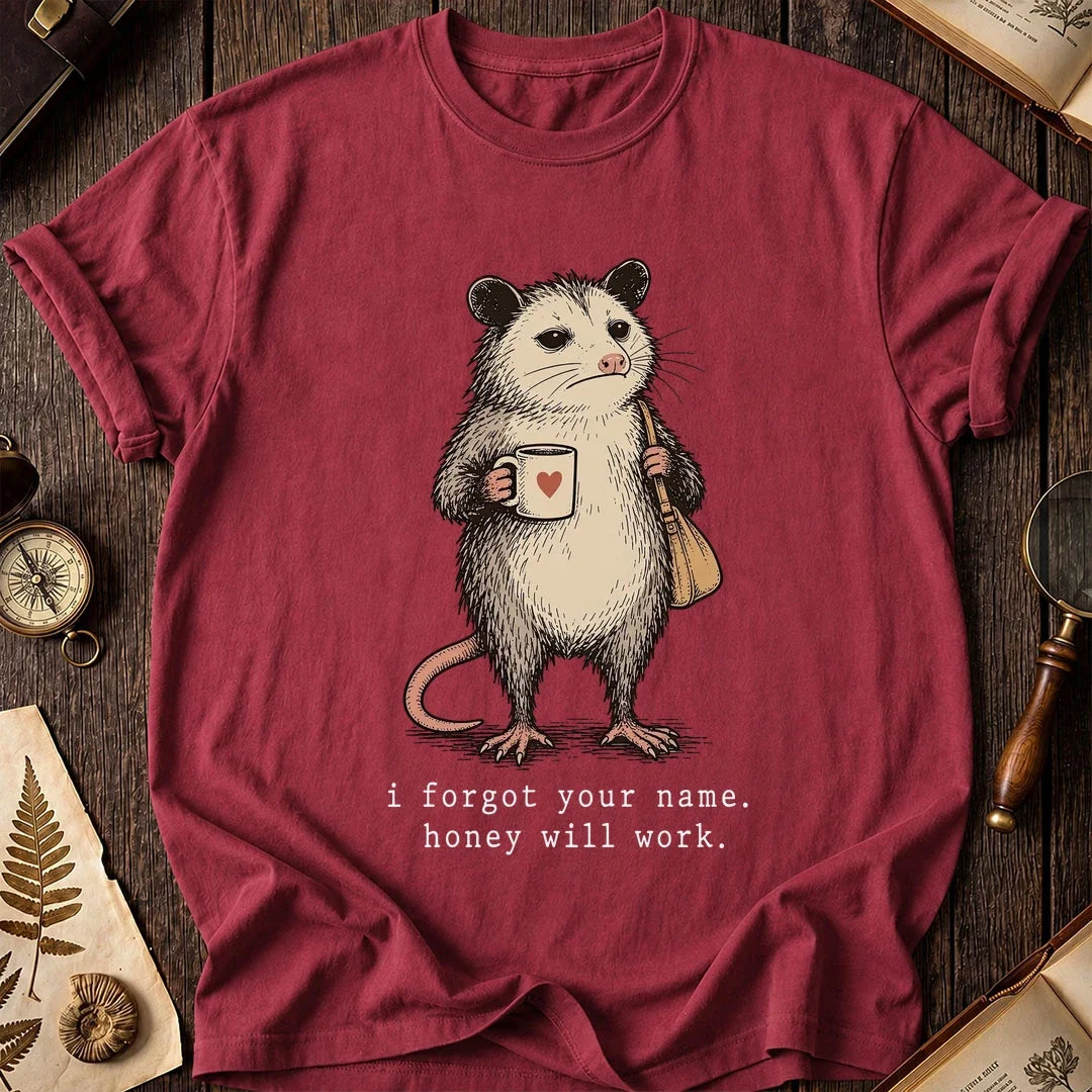 Name Blank Possum T-Shirt product image 5
