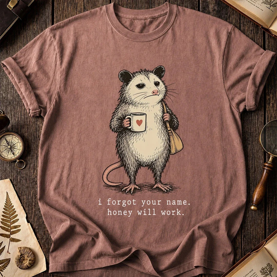 Name Blank Possum T-Shirt product image 8