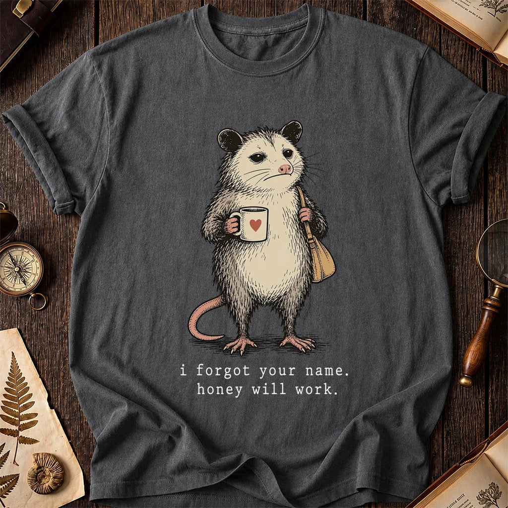 Name Blank Possum T-Shirt product image 6
