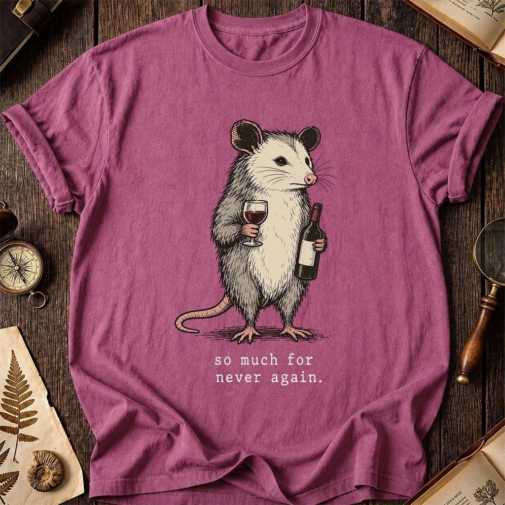 Never Again Possum T-Shirt product image 1