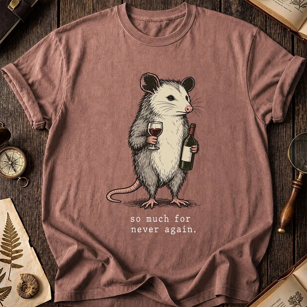 Never Again Possum T-Shirt product image 8