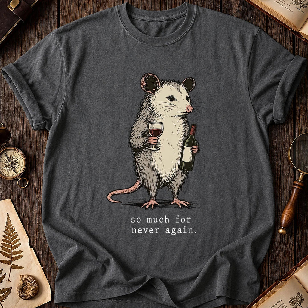 Never Again Possum T-Shirt product image 6
